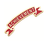 Red Achievement Pins