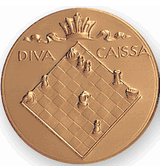 Chess Board Medal Insert