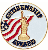 Citizenship Award Pin