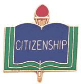 Citizenship Lapel Pins