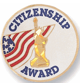 Citizenship Mylar Decal Medal Insert