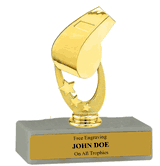 Coach's Gift Whistle Award Trophy