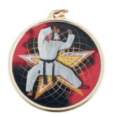 Color Karate Medals (2 3/16 Inch)