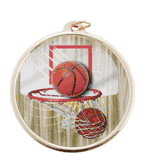 Color Medals (2 3/16 Inch) - Basketball