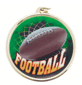 Color Medals (2 3/16 Inch) - Football