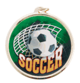 Color Medals (2 3/16 Inch) - Soccer