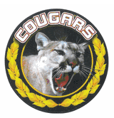 Cougars Medal Mascot Medal Insert