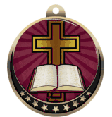 Cross Insert Medal