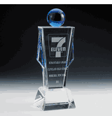 Crystal Figure Trophy