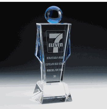 Crystal Figure Trophy - Click to enlarge