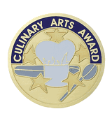 Culinary Arts Award Medal Insert (Etched)