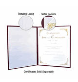 Custom Diploma Cover for 8 1/2" x 11" Certificates (2-Sided)