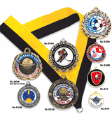 Custom Mylar Insert Medals