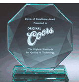 Cut Crystal Award