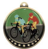 Cycling Insert Medal