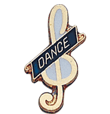 Dance Clef Pins