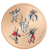 Dance GENERAL Litho Medal Insert