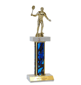 Deluxe Platform Trophies - Badminton Player