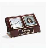 Desk Clock with Photo