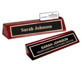 Desk Name Plates