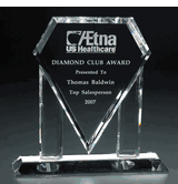 Diamond-Shaped Award