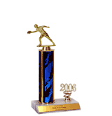 Disc Golf Year Trim Trophies