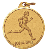 Distance Medals, Female (1 1/4")