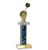 Double Platform Trophies in 3 Sizes - Darts