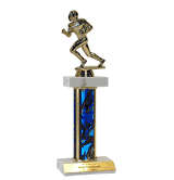 Double Platform Trophies in 3 Sizes - Football