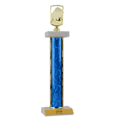 Double Platform Trophies in 3 Sizes - Pickleball