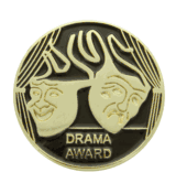 Drama Mask Lapel Pin