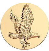 Eagle (507409) Litho Medal Insert