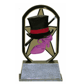 Eco Starz Trophy - Star Dance (Top Hat & Cane)