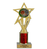 Economy Column Insert Trophy - Basketball