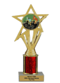 Economy Column Insert Trophy - Cycling