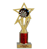 Economy Column Insert Trophy - Darts