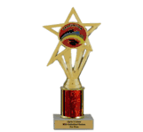 Economy Column Insert Trophy - Graduation