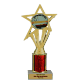 Economy Column Insert Trophy - Gymnastics