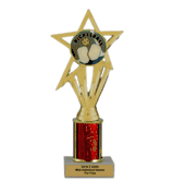 Economy Column Insert Trophy - Pickleball