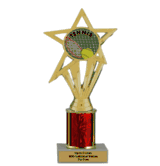 Economy Column Insert Trophy - Tennis