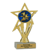 Economy Participation Insert Trophy - 1st Place