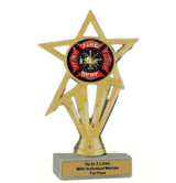 Economy Participation Insert Trophy - Fire Department