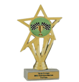 Economy Participation Insert Trophy - Racing