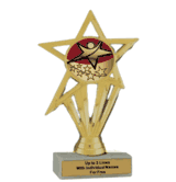 Economy Participation Insert Trophy - Rising Star