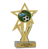 Economy Participation Insert Trophy - Soccer