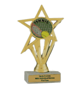 Economy Participation Insert Trophy - Tennis