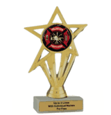 Economy Participation Insert Trophy - Volunteer Firefighter