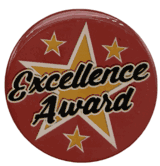 Excellence Epoxy Decal (2")