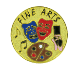 Fine Arts Lapel Pin