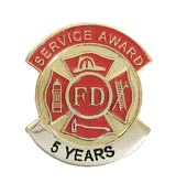 Fire Department Service Pins